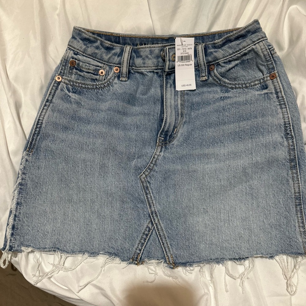 American Eagle Denim Mini Skirt